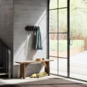 Cuier Umbra Picket Rail negru