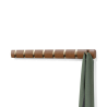 Cuier cu 8 carlige rabatabile Umbra Flip Gold