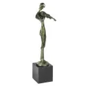 Statueta bronz "Omul cu vioara"