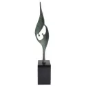 Statueta bronz masiv "Comuniune"
