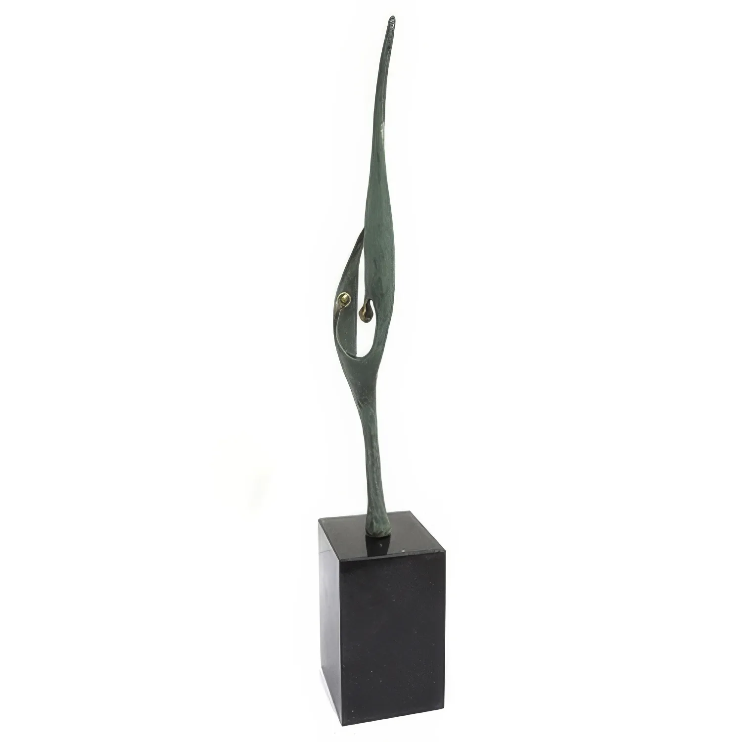 Statueta bronz masiv "Comuniune"