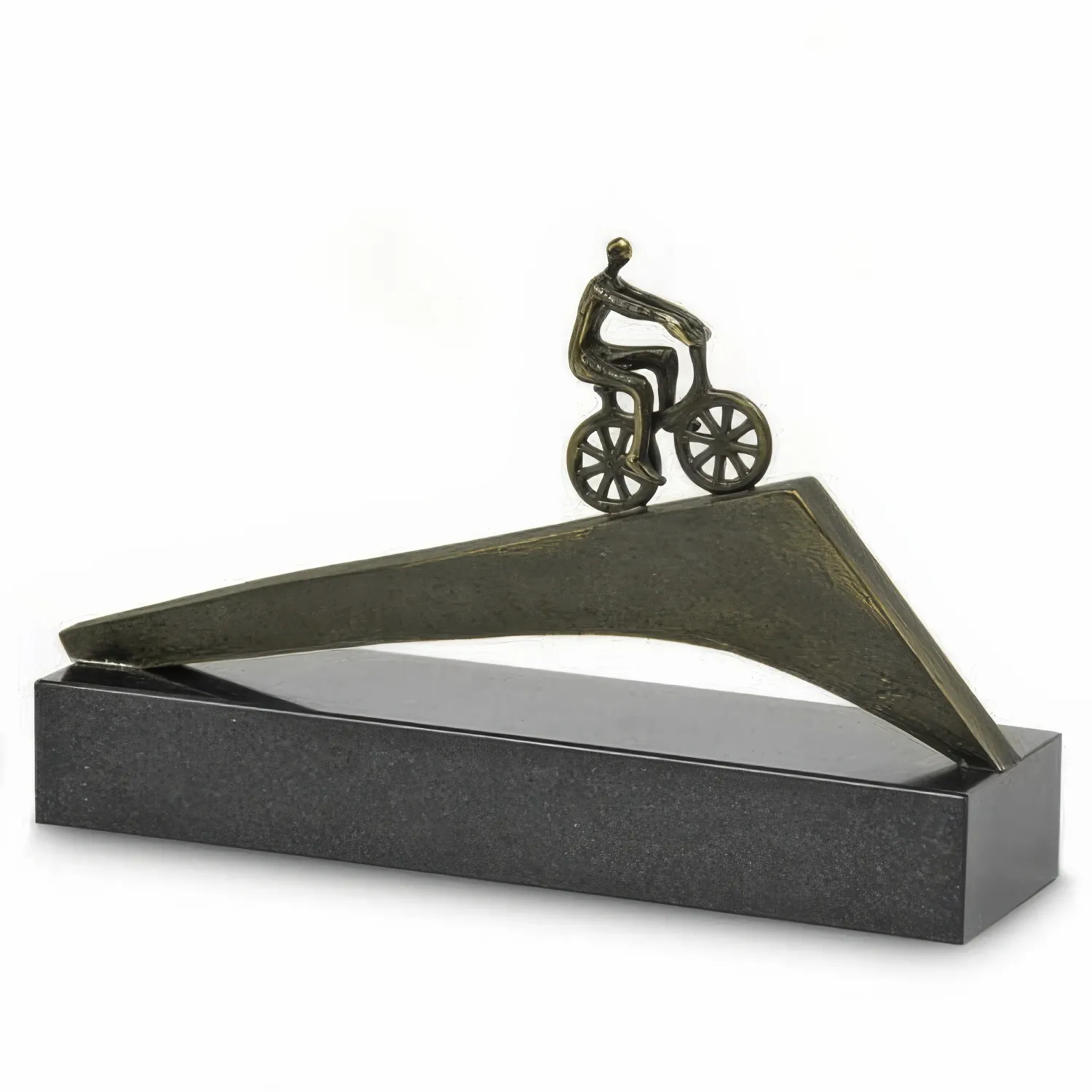 Statueta bronz "Biciclist"