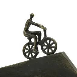 Statueta bronz "Biciclist"