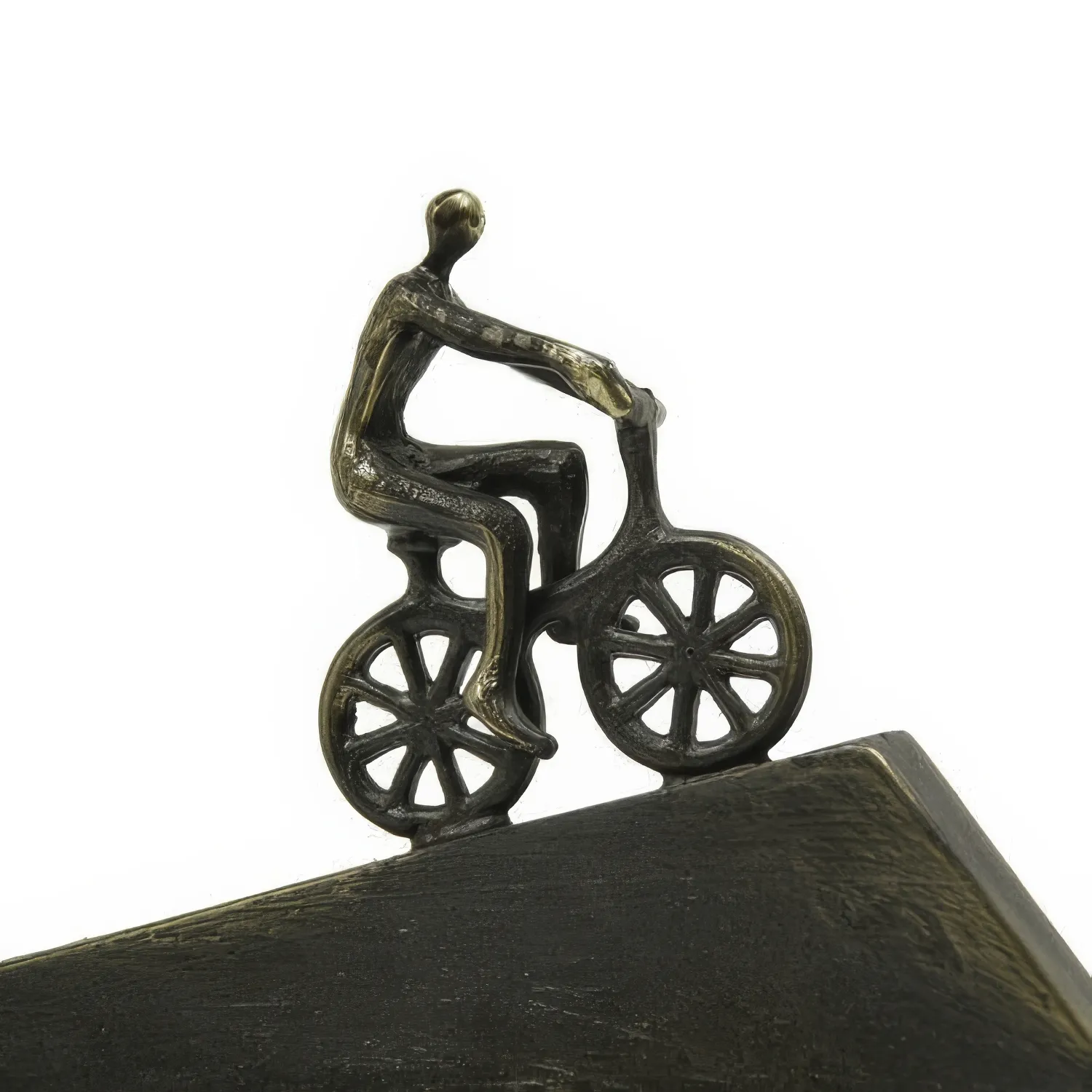 Statueta bronz "Biciclist"