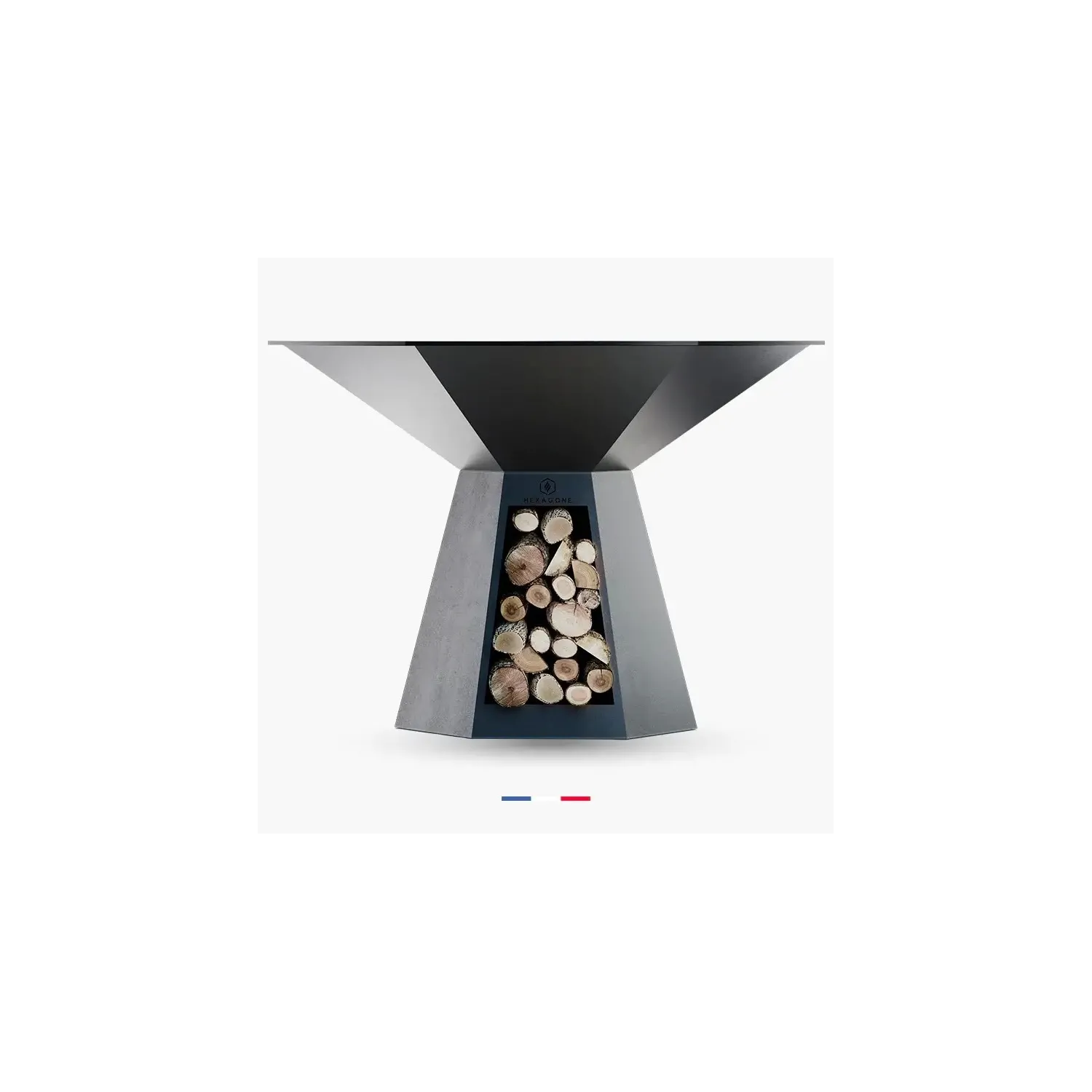 Gratar Hexagon Grand banquet Black 150cm