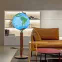 Glob de podea cu lumina Duo Alba Khan Ø 51cm