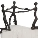 Statueta bronz "Impreuna"