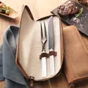 Set 2 tacamuri carne argint masiv Robbe & Berking Riva