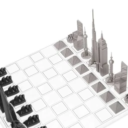 Joc de sah Skyline World Premium Marble