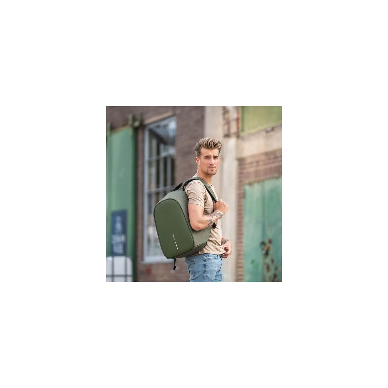 Rucsac antifurt Bobby Hero militarygreen