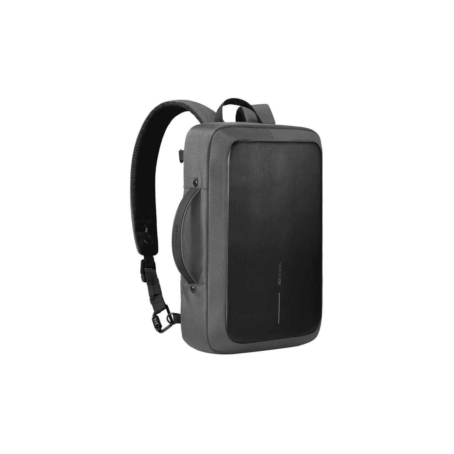 Geanta laptop antifurt Bobby Bizz 2.0 grey