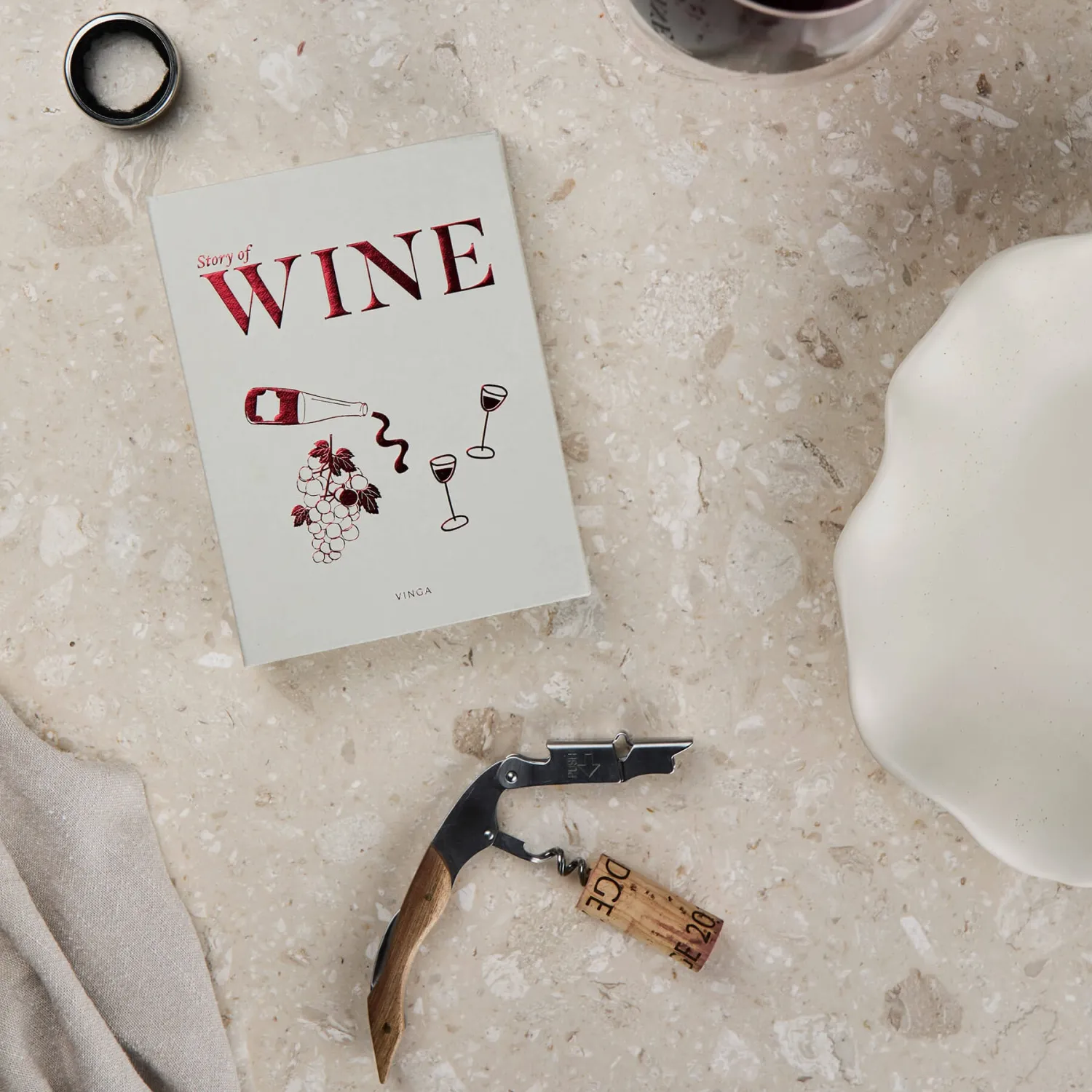Set pentru vin Vinga Story of Wine
