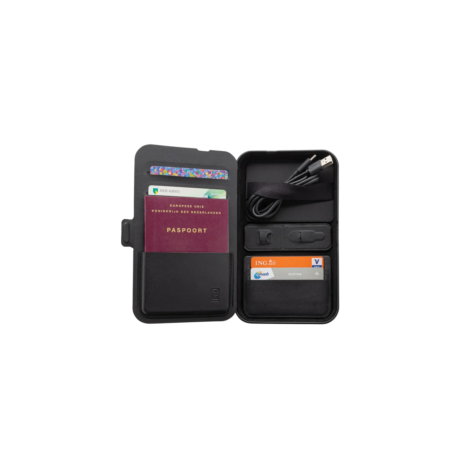 Carcasa calatorie cu incarcator wireless Swiss Peak