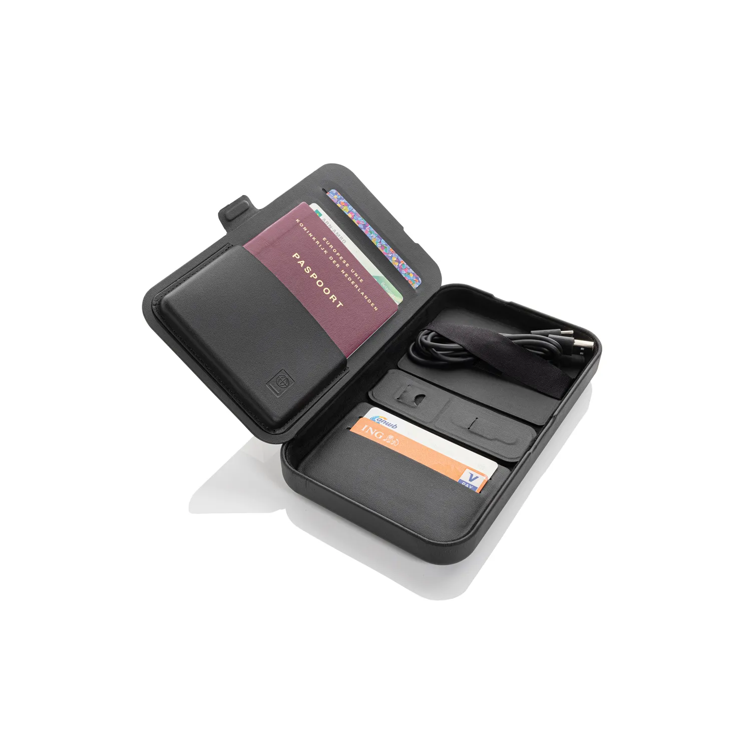 Carcasa calatorie cu incarcator wireless Swiss Peak