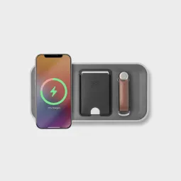 Organizator cu incarcare wireless Orbitkey Nest v2 Ash