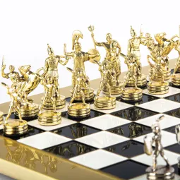 Joc de sah Greek Mythology Gold & Silver