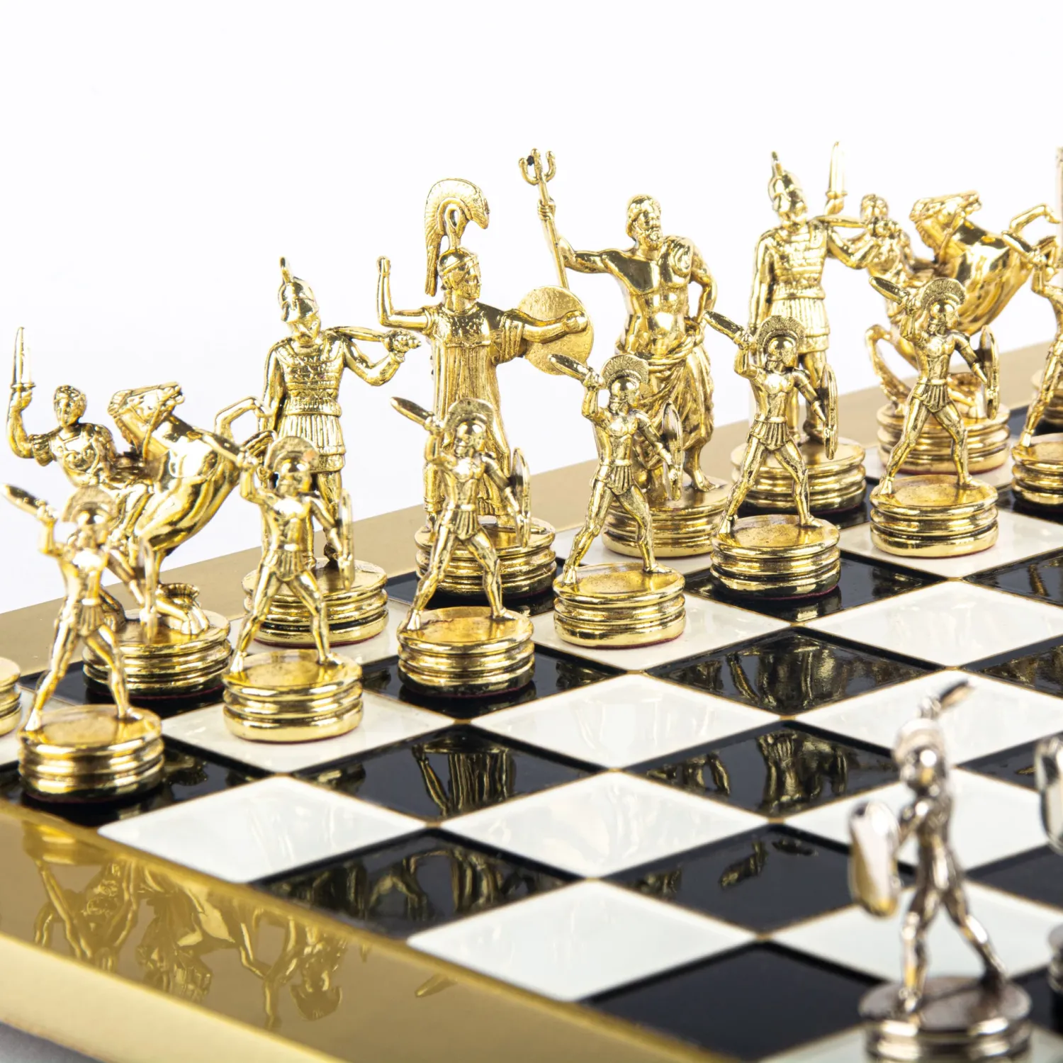 Joc de sah Greek Mythology Gold & Silver