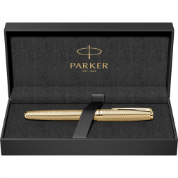 Roller Parker Sonnet Royal Ciselé Gold