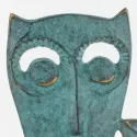 Sculptura in bronz "Bufnita"