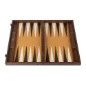 Joc de table Ostrich Tote Brown Leather
