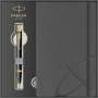 Set pix Parker IM Gold placat cu aur cu notes