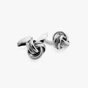 Butoni argint masiv Royal Knot
