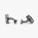 Butoni Round Gear Carbon Fibre Gunmetal