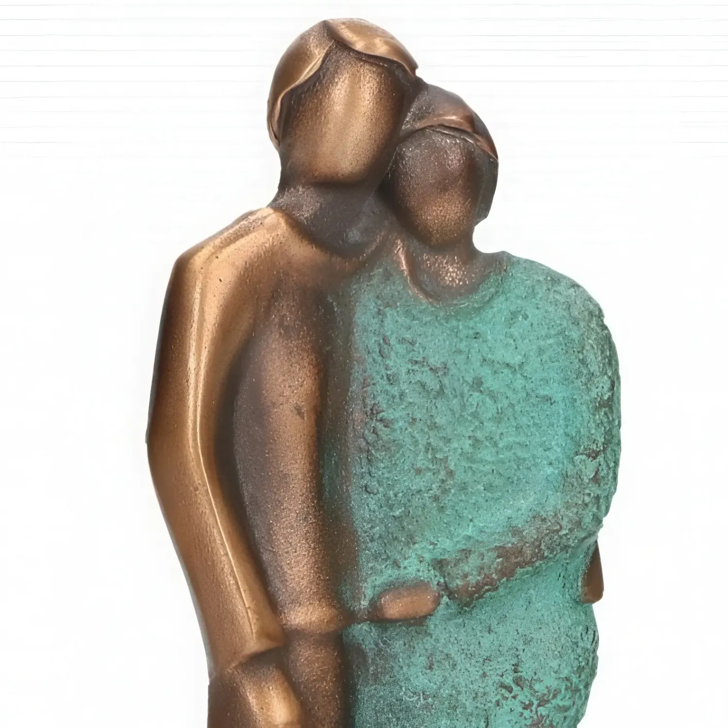 Statueta bronz masiv "Iubire"