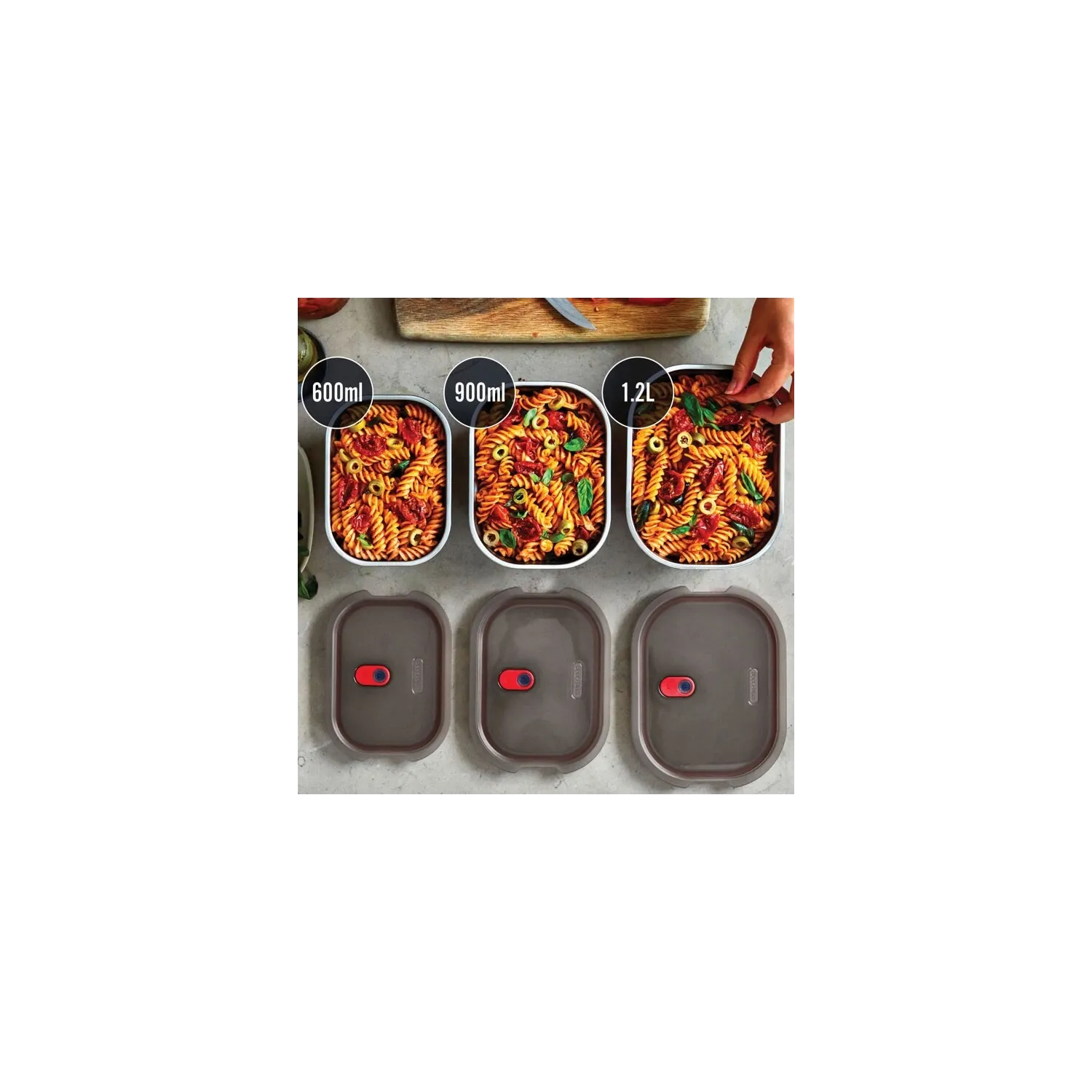 Set 3 caserole Black+Blum Mealprep