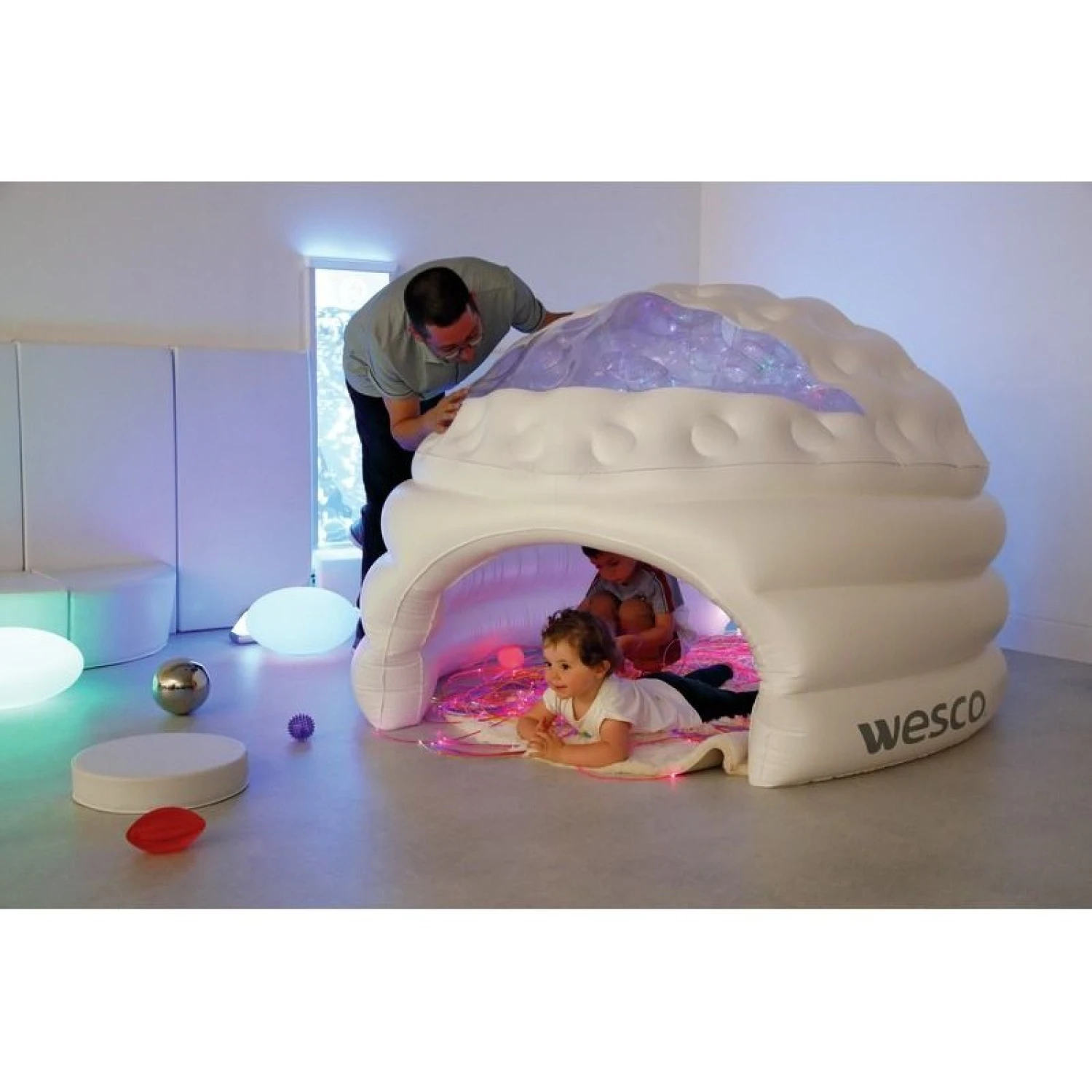 Igloo senzorial gonflabil Wesco