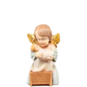Statueta din lemn "Ingeras cu Prunc", 6cm