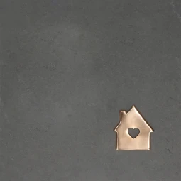 Placheta piatra si bronz "Acasa"