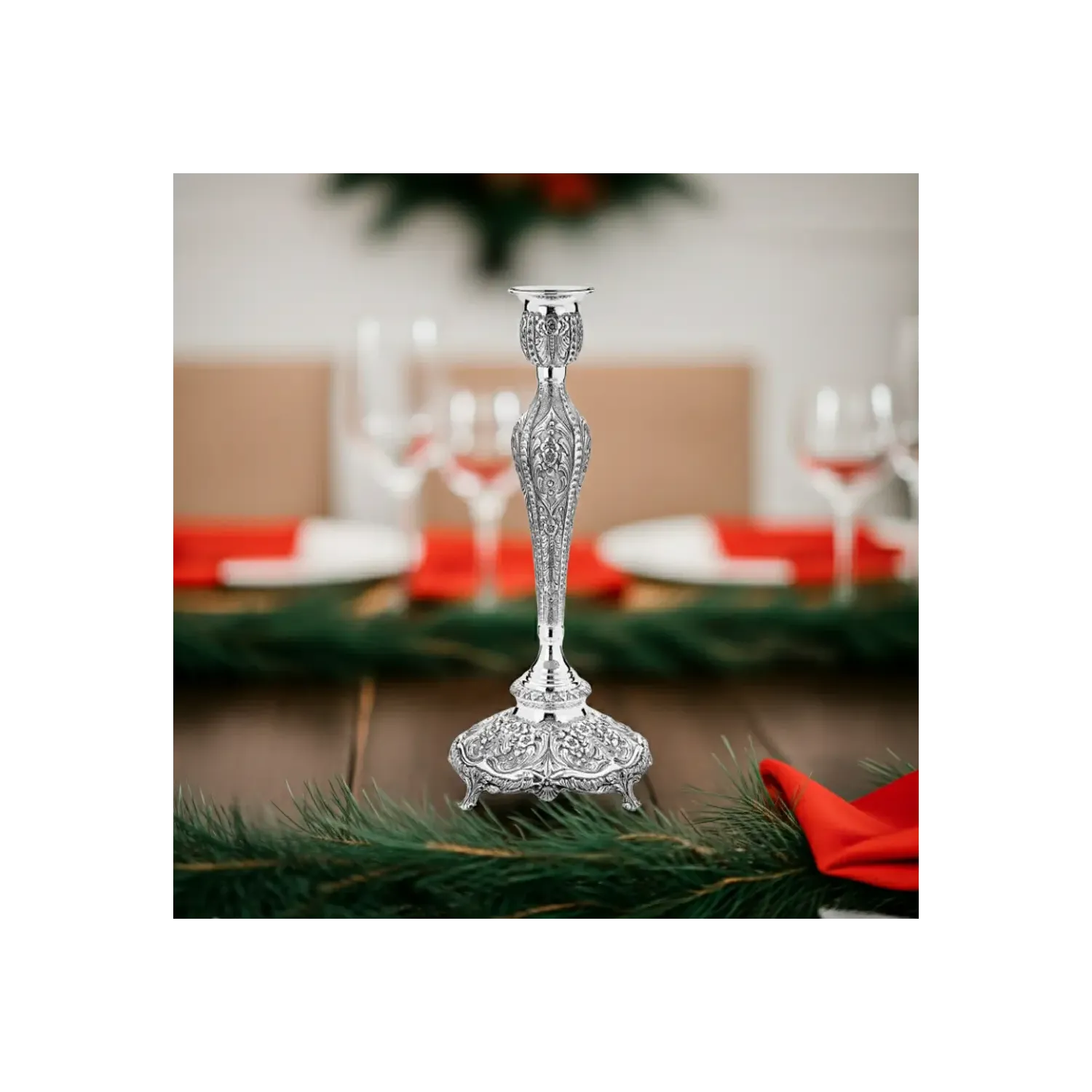 Suport lumanare argint masiv Signature