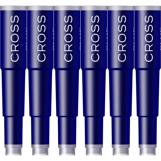 Set 6 rezerve cerneala Cross Blue