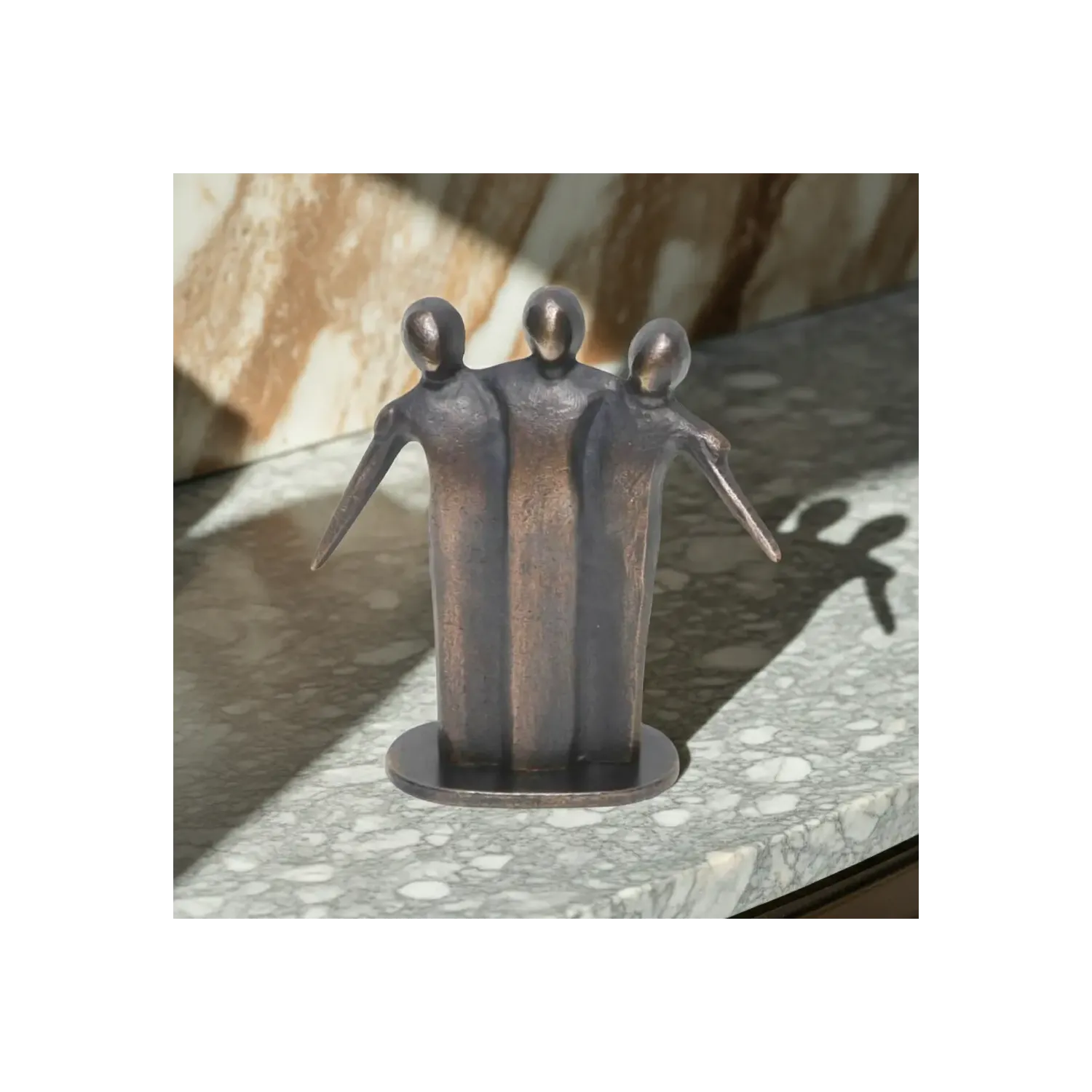 Statueta bronz "Prietenie"
