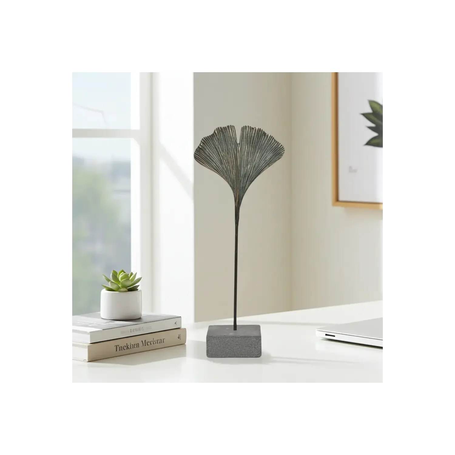 Statueta bronz "Ginkgo"
