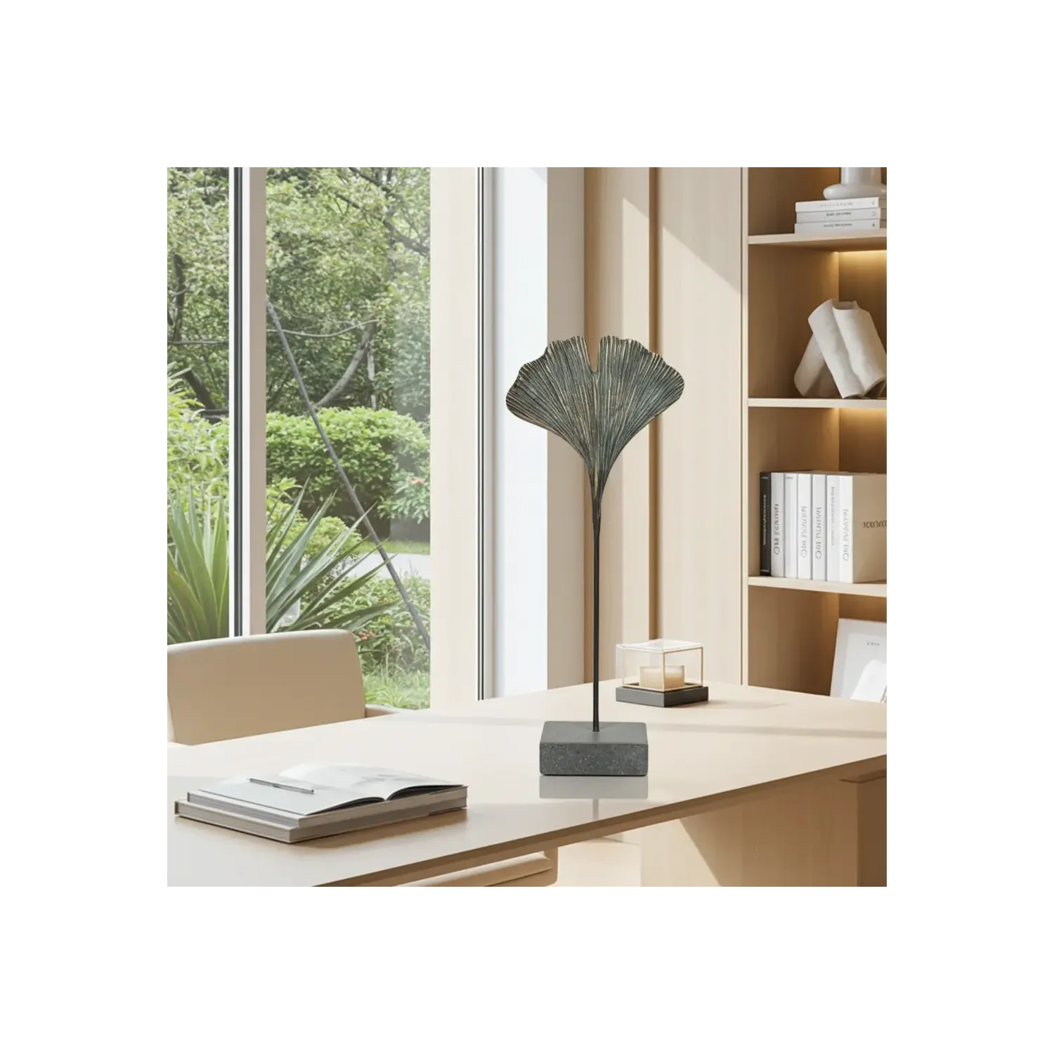 Statueta bronz "Ginkgo"