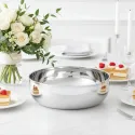 Castron argint masiv Smooth 16cm