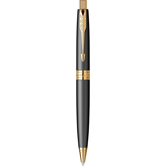 Set Pix si Stilou Parker Aster Gold cu etui mat