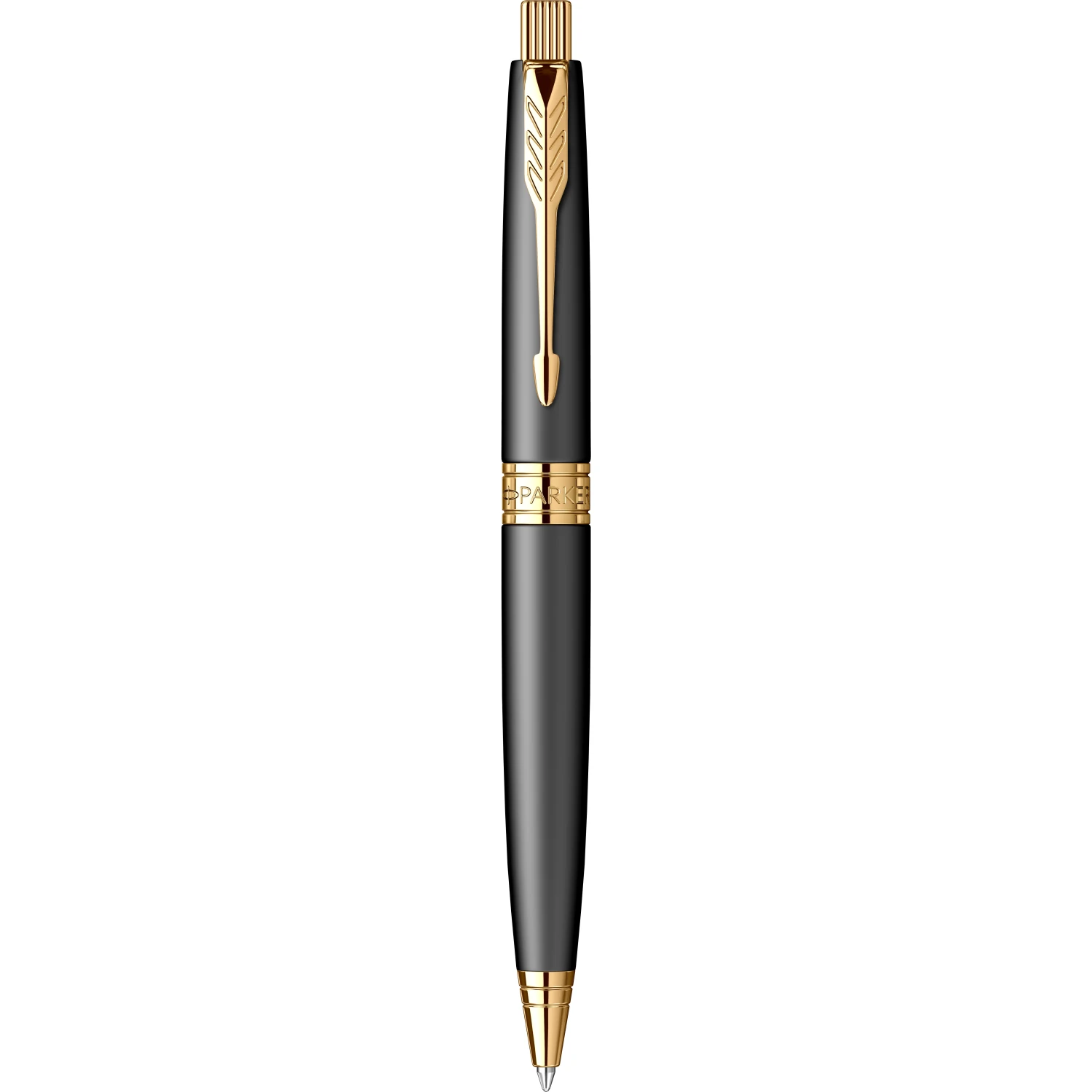 Set Pix si Stilou Parker Aster Gold cu etui mat