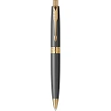 Set Pix si Stilou Parker Aster Gold cu etui mat