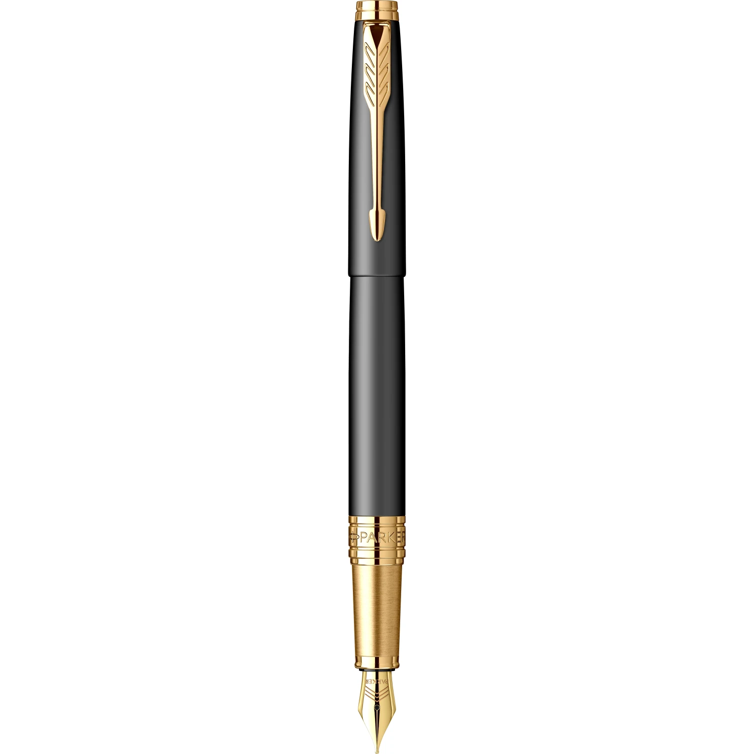 Set Pix si Stilou Parker Aster Gold cu etui mat