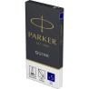 Set 5 rezerve cerneala Parker albastru