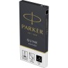 Set 5 rezerve cerneala Parker negru