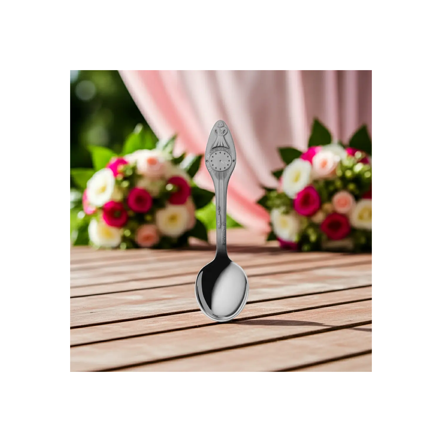 Lingurita botez argint masiv Robbe & Berking Girl
