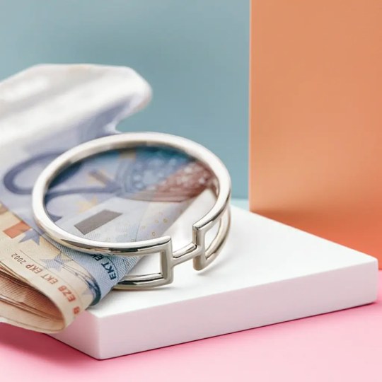Clip bancnote argint masiv Robbe & Berking