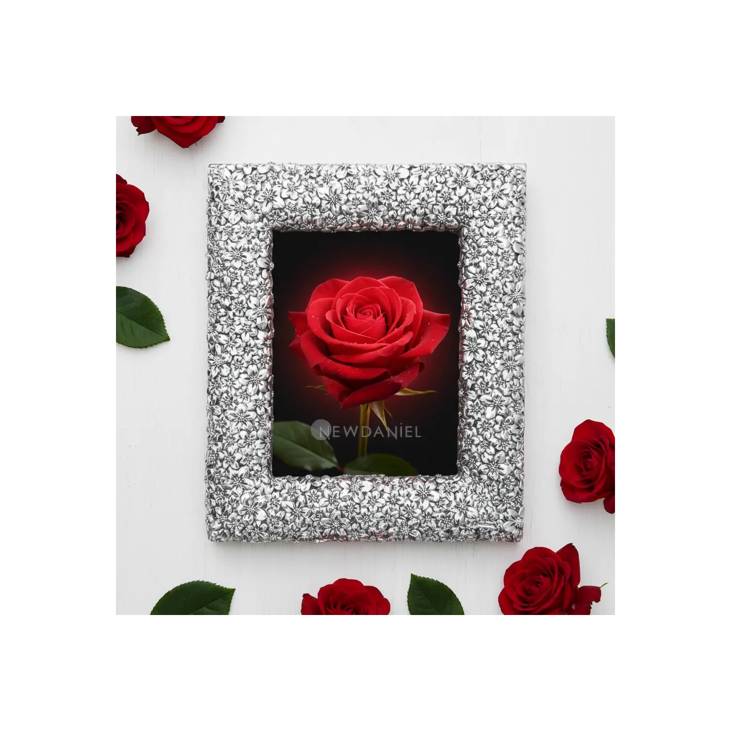 Rama foto argint Violette 18x24