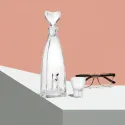 Set 7 piese cristal si argint Crystal