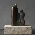 Statueta bronz "Parinti impliniti"