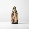 Statueta lemn "Madonna protectorul familiei", 30cm